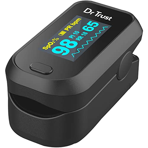 Dr Trust (Usa) Finger Tip Pulse Oximeter – 210 (Black)