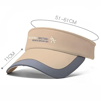SIQITECH Stroh Visor Cap Damen - Faltbare Sonnenmütze Mit Breiter Krempe