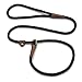 Mendota Products Dog Slip Lead, 3/8" x 6', Black