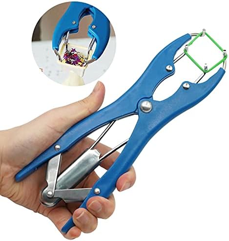 MACGOAL Livestock Castration Bander with 100 Pieces Castrator Rings for Lambs and Piglets — view 5