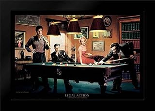 Legal Action Framed Art Print by Consani, Chris