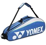 YONEX Badminton Bag - Racket Bag for Badminton & Squash Racquets. Holds up to 6 Racquets + Side Pockets + Shoe Compartment.