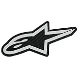 Alpinestars - Alpinestars Sticker - Carbon Fiber - Black - One Size