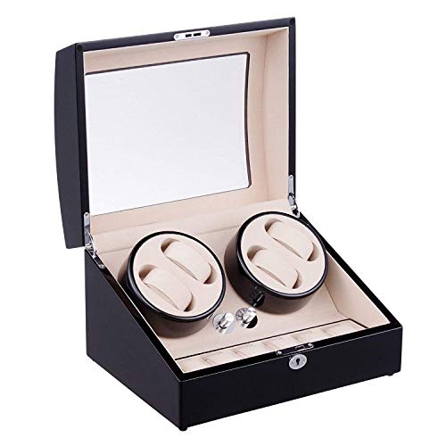 Watch Winder para Relojes Automáticos y Caja de Almacenamiento Decorativa