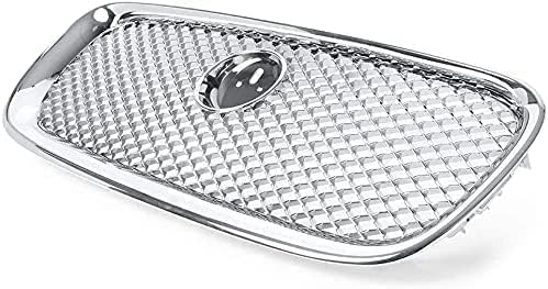 TUBIC Spoiler Anteriore per Auto per Jaguar XF XFR 2012 2013 2014 2015 Anteriore Spoiler Diffusore Protezione Dell'auto Frontali Spoiler Lip Kit Corpo,Silver