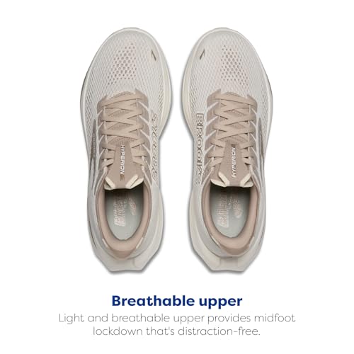 Brooks Women’s Hyperion 3 Neutral Running Shoe - Coconut/Bronze/Mushroom - 10.5 Medium - image 4