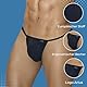 ARIUS Tanga Herren - Sexy Schwarz Tanga aus Baumwolle - Mnnliche String - g-String, XL