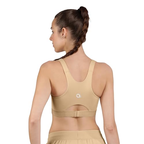 Image of Amante Non Padded Non-Wired Full Coverage Low Impact Elements Sports Bra