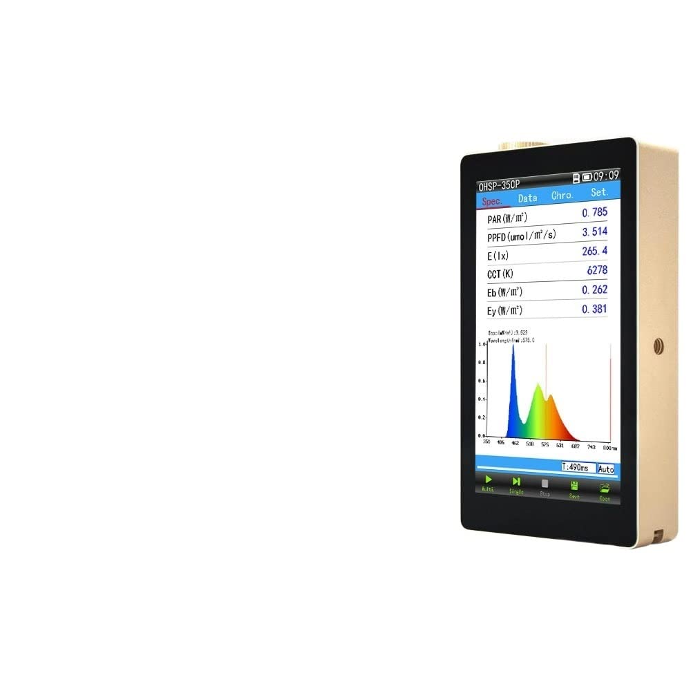 LNHHG Spectrometer Spectral Color Light Meter/Flicker LCD Hand-held Environmental Test Scanning Various Sources
