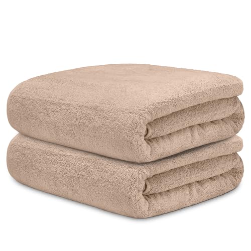 Decasatextil Juego 2 Toallas Baño Grandes 70x140cm Algodón 450g M Suaves Y Absorbentes Toallas De Ducha Para Hogar, Gimnasio O Hotel Camel Decasatextil Juego 2 Toallas Baño Grandes 70x140cm Algodón 450g M Suaves Y Absorbentes Toallas De Ducha Para Hogar, Gimnasio O Hotel Camel