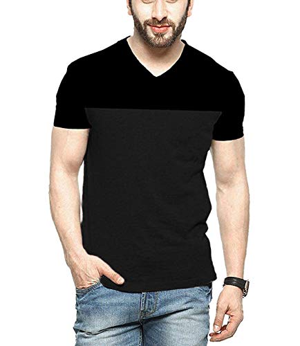 Image of Fashion Gallery Men's Regular Fit T-shirt (FG-MID-HS-DK