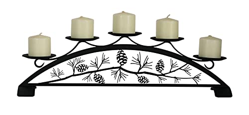 Porte-bougie pilier en forme de pomme de pin Michaels Ashland