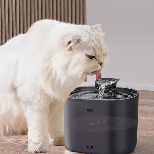 Fuente automática para agua de gatos y perros 2200ml miniatura 6