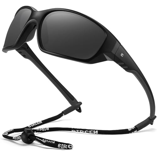 BIRCEN Sport Polarized Sunglasses for Men - Women:UV Protection Shades for Fishing Driving Cycling Running