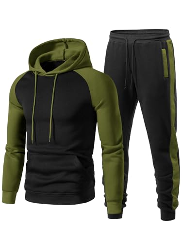 AoShuang Men's Tracksuit Set 2 Piece Sweatsuits Casual AoShuang Men's Tracksuit Set 2 Piece Sweatsuits Casual