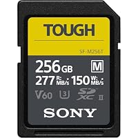 Sony SF-M256T TOUGH 256GB SDXC Speicherkarte UHS-II, V60, Class 10, bis zu 277MB/s Lesen, 150MB/s Schreiben – extrem robust, IP68, stoß- & wasserfest – Ansicht 4
