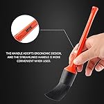 SPTA 8Pcs Wheel & Tire Brush Car Detailing kit, Easy Reach Wheel and Rim Brush, 5pcs Detailing Brushes, Short Handle Cleaning Brush, 1pc Microfiber Cleaning Cloth, Great to Clean Dirty Tires - Image 4