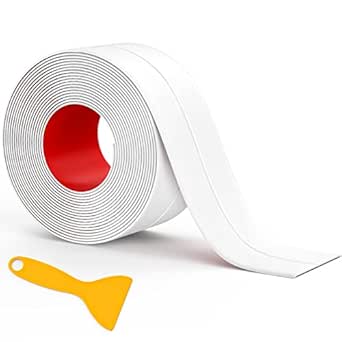 Fixmend Bath Sealant Strip Self Adhesive, 1 Roll Caulk Strip, Bathroom ...