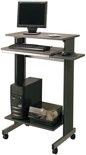 Standup Height Grey Workstation