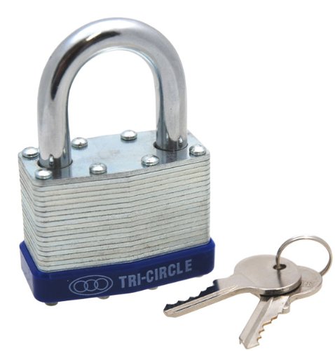 Laminated Padlock - 40mm - 2 Keys