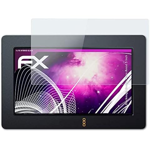 atFolix Glasfolie kompatibel mit Blackmagic Design Video Assist 5 Inch Panzerfolie, 9H Hybrid-Glass FX Schutzpanzer Folie Cover
