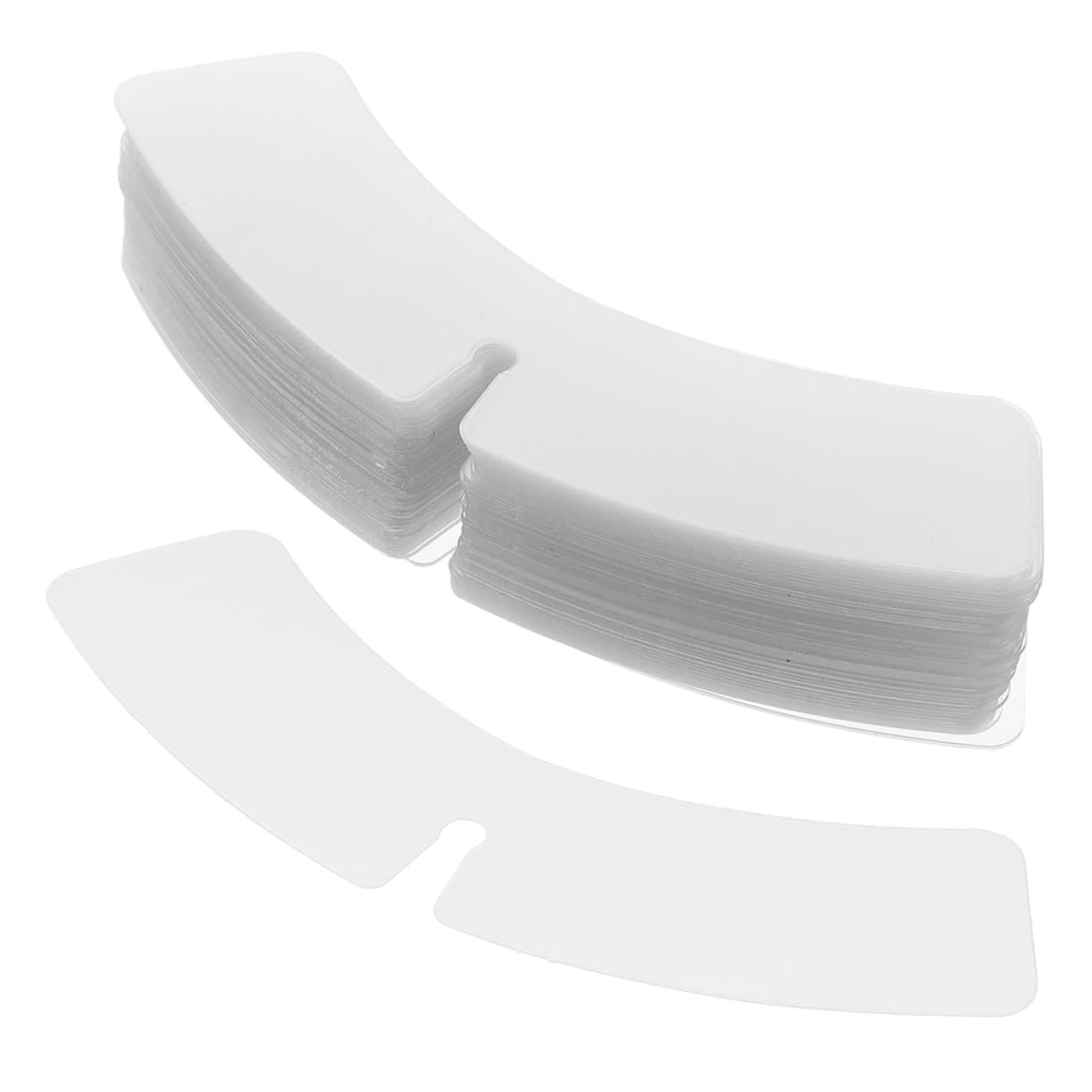 VALICLUD Dress Shirt Collar Reinforcements 200pcs Collar Support Stickers Collar Stays Collar Shapers Collar Collar Support