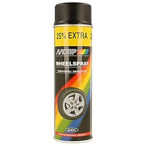 MoTip 04019 – Vehicle Cleaning & Accessories (Coche, Spray, Zwart, wielvelg, 500 ml)