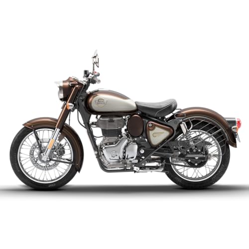 Image of Royal Enfield Classic 350 with Disc & Spoke Wheels Motorcycle (Medallion Bronze) Booking for Ex-Showroom Price
