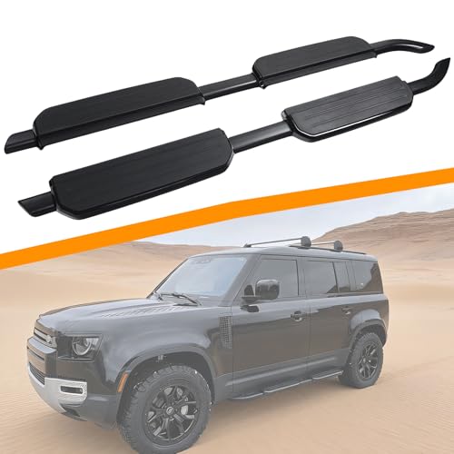 Estribos laterales para Land Rover Defender 110 130 4 puertas miniatura 1