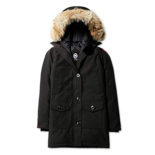 [カナダグース] CANADA GOOSE ブロンテパーカー BRONTE PARKA フードファー ダウンジャケット ミドルコート レディース 2020秋冬 2603JL XS/BLACK