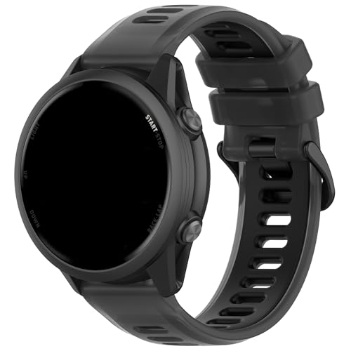 [DKEnjoy] For GARMIN(K[~) Forerunner 570 42mm/47mm ohAVR[ XgbvAϋvX|[cXgbv h y vxg (ubN, 47mmTCY)