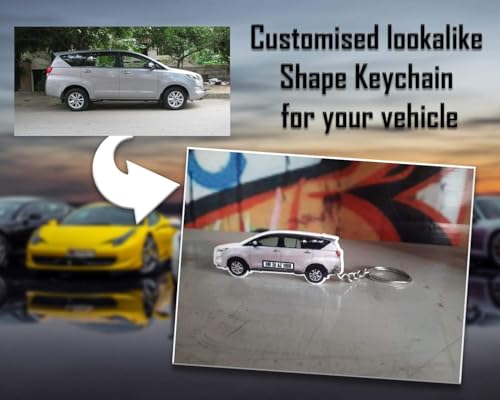 Image of Acrylic Customized Bike or Car Shape Keychains | Gift for riders