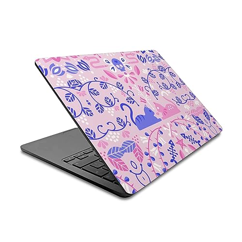 Autocollant MacBook Air 13.6 2022 Cat Coquillette design chats