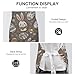 SESLFLKPJK Dog Grooming Wedding Restaurant Kitchen Apron Large Pocket Waterproof Fashion Apron Boys Girls, Easter Rabbit Eggs Art Apron With Roomy Pocket, Easy Care Aprons