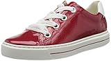 Heel height: 1 cm ara Damen COURTYARD Sneaker, Rot (Rosso, Weiss 11), 37 EU(4 UK)