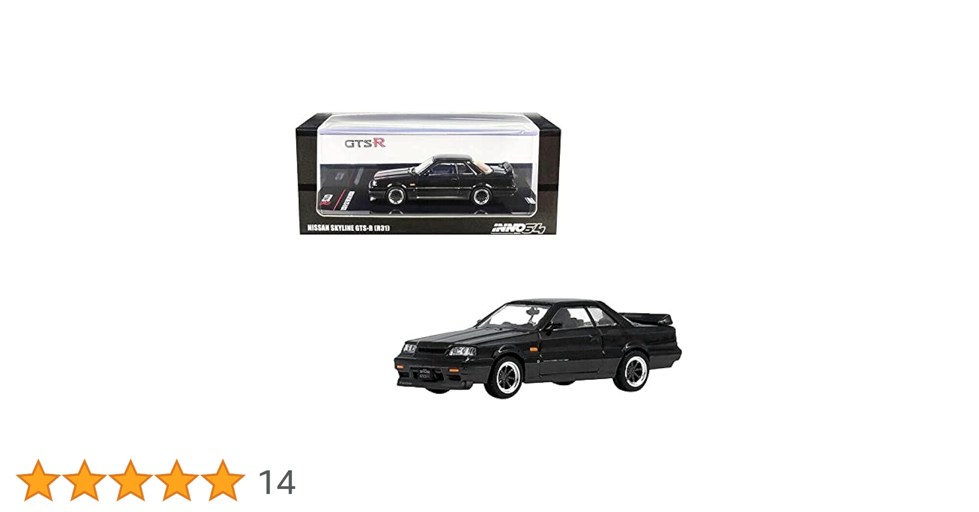 INNO イノー R31 ミニカーセット INNO MODELS 1/64 スカイライン GTS-R R31 ダークブルー