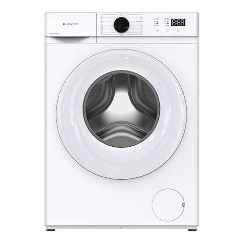 Aspes Lavadora 8 kg Carga Frontal, Blanco, AL8203AIDV. 1200 rpm, Motor Inverter, 11 Programas, Eco-logic System, Tambor Acero Inoxidable, Clase de Eficiencia Energética A