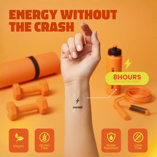 Image of Nectar Energy Patches - Daily Wear Patch with Caffeine, Green Tea & Botanical Blend | 10-Pack Discreet Stick-On Patches for Routine Support