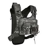 DeeRace 【2025新登場】チェストバッグ ランニング ポーチ ウォーキング バッグ ミリタリー タクティカル バッグ 作業ポーチ 多機能 登山用ポーチ 自転車 バッグ スマホ 携帯収納 ホルスターバッグ 男女兼用, グレー