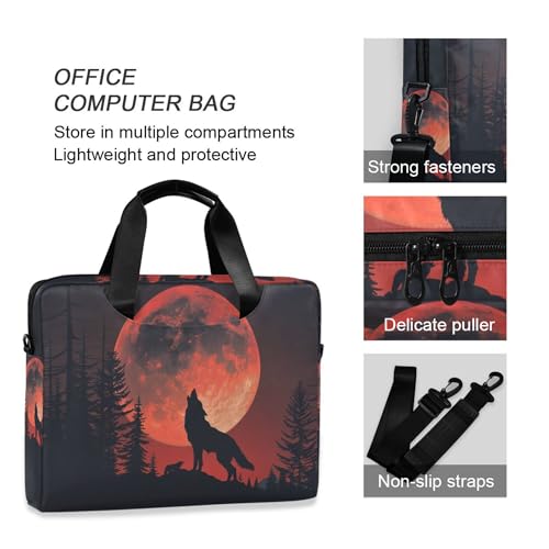 Funda para portátil ALAZA 13-15.6 pulgadas roja miniatura 5