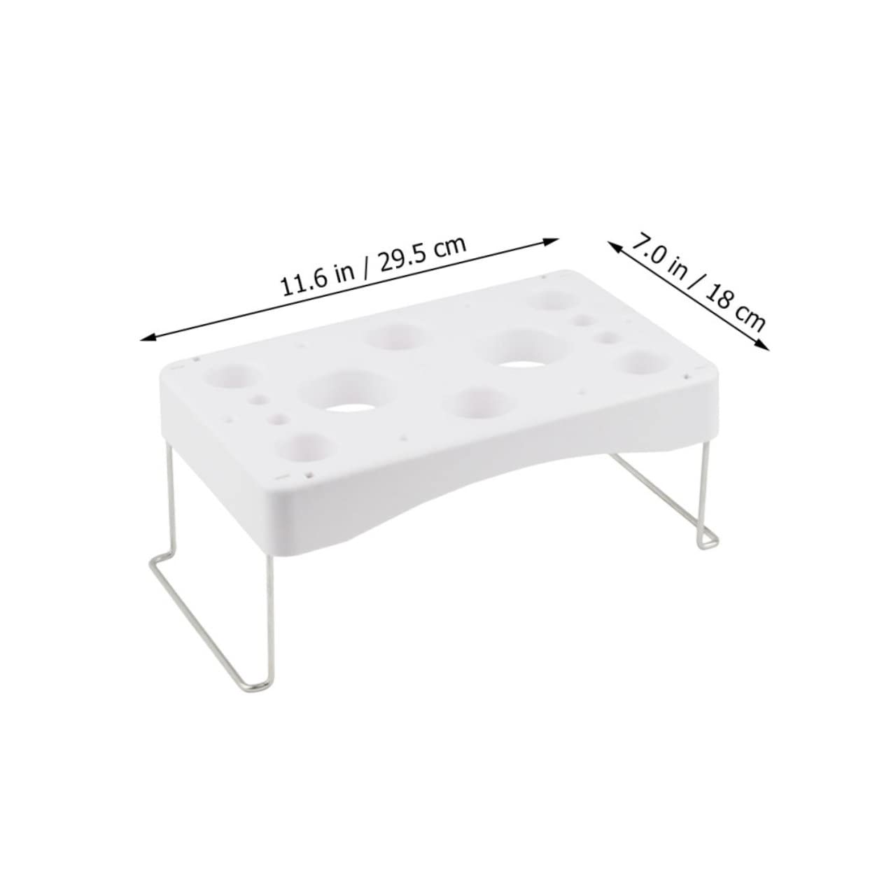 PRETYZOOM Fondant Flower Rack Cake Flower Rack Sugar Holder for Packets Nail Grinding Head Holder Baking Supplies