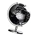 WINOMO Globo del Mondo Ornamento da Tavolo Rotante World Globe con Il Basamento Bambini Geografia Insegnamento Giocattoli Educativi Decorazione della Casa