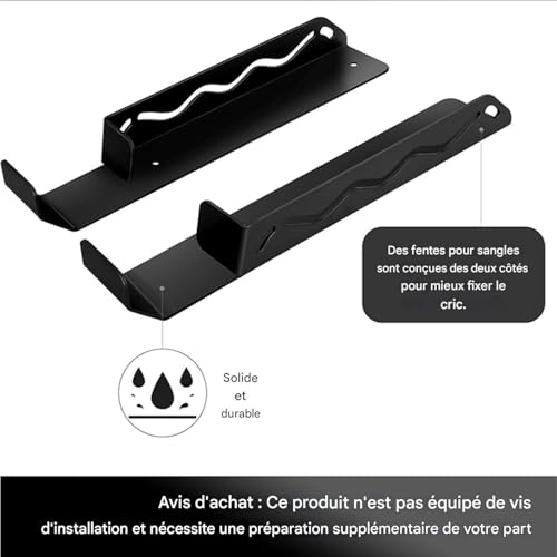 Support de cric mural pour éliminer le désordre dans le garage - 4