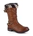 KIMBERFEEL Akutan, Botas para Nieve para Mujer, marrón, 36 EU