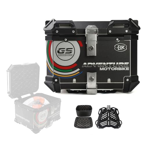 Coffre de moto en aluminium idéal pour vos voyages et sorties week-end