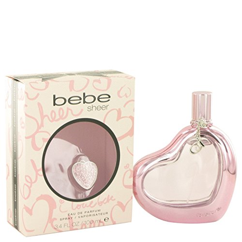 Bebe Sheer by Bebe Women's Eau De Parfum Spray 3.4 oz - 100% Authentic by bebe