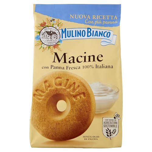 INGREDIENTI: uova fresche da galline allevate a terra, farina di frumento, panna da latte fresco italiano; senza olio di palma, additivi coloranti e conservati, grassi idrogenati e ingredienti OGM;