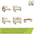 OUTLIV. Loungeecke Santa Cruz Akazie Natur