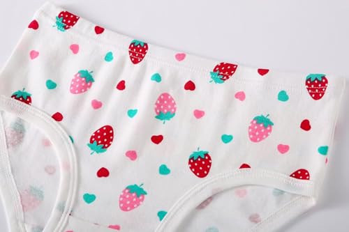 Image of Family Feeling Little Girls Underwear Toddler Panties Big Kids Undies Soft 100% Cotton