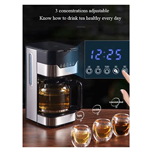 WJYZYHM Kapsel-Kaffeemaschine, Kaffeemaschine, 1.5l programmierbarer Tropfkaffee, wiederverwendbarer Filter, schnelles… – Bild 6